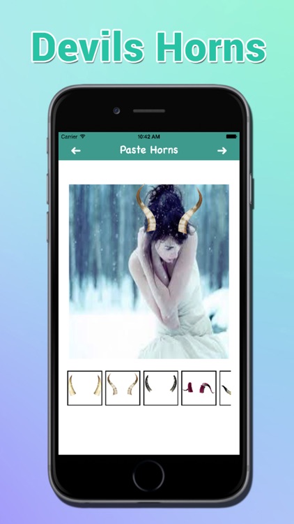 Devils Horns Photo Camera