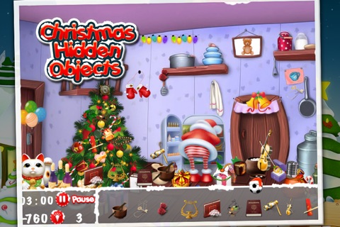 Christmas Hidden Object game screenshot 2