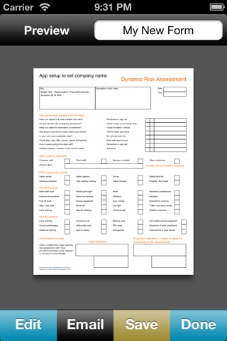 SmartRisk - Mobile Risk Assessment screenshot 2