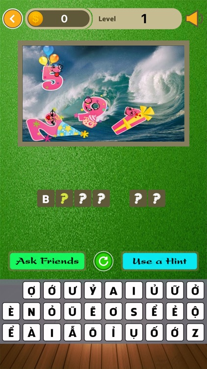 Bắt Chữ - Guess the words based on the 4 pics