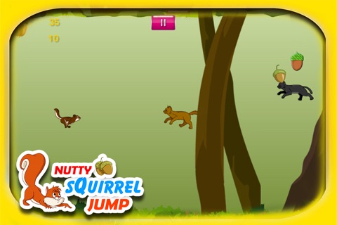 Nutty Squirrel Jump - Saving the Forest One Nut at a Time screenshot 3