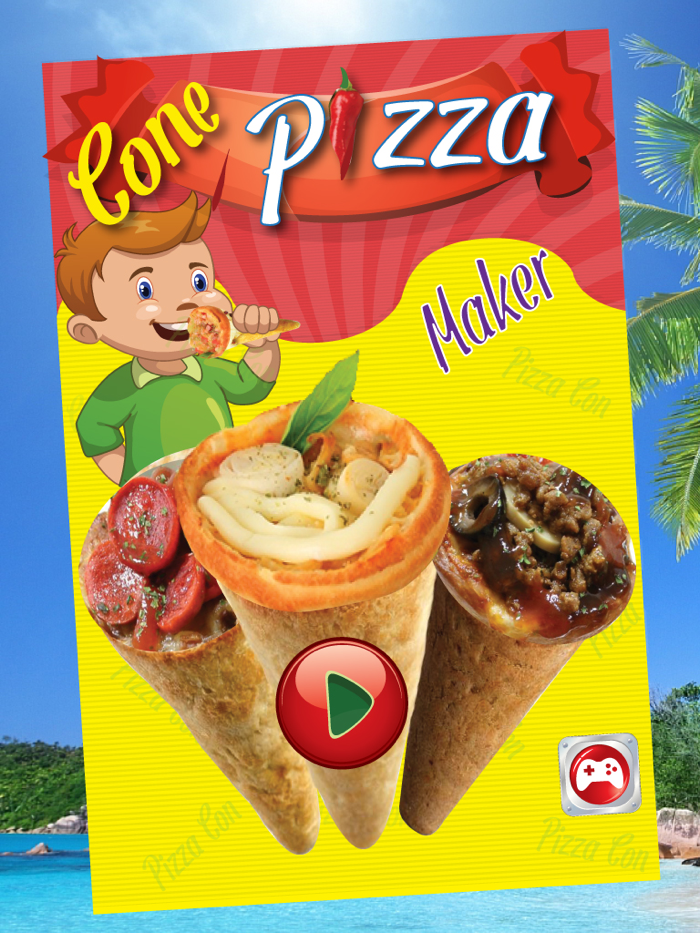 Cone Pizza Maker - Lets cook delicious italian food in this crazy kitchen cooking and baking game