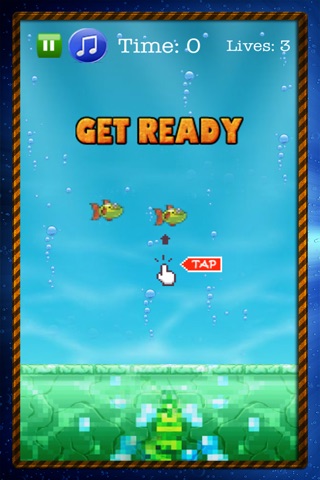 A Tappy Fish Flap - Flying Hoppy Floppy Fishy screenshot 3
