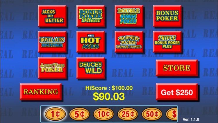 Video Poker plus HD screenshot-3