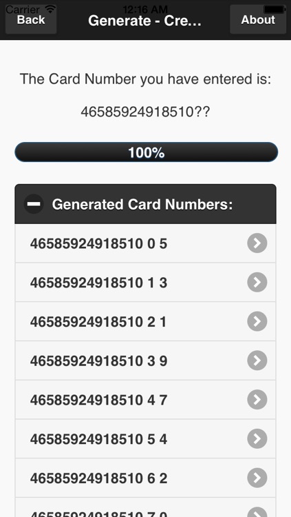Credit Card Revealer