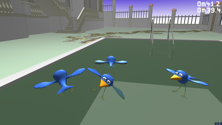 Screenshot #3 pour Racing Feathers