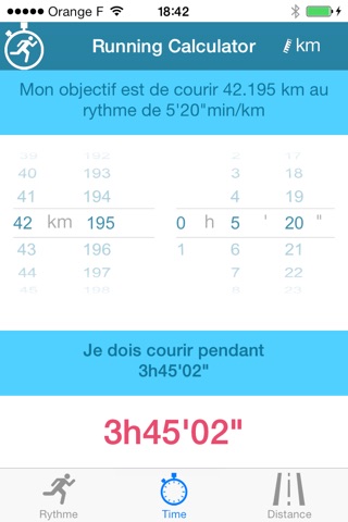 The Running Calculator screenshot 2