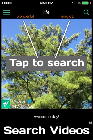 TVideos - Discover Vine Videos on Twitter and Watch as TV screenshot 4