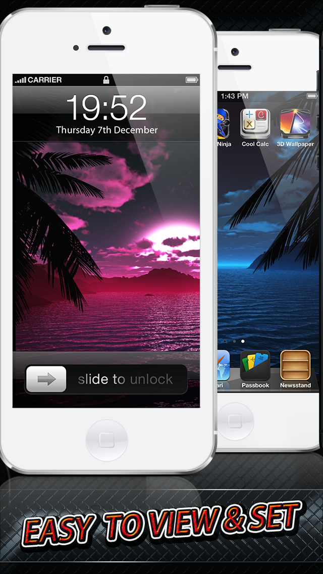 3D Themer FREE HD - Retina Wallpaper, Themes and Backgrounds for IOS 7のおすすめ画像2