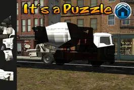 Game screenshot Heavy Trucks Book, Puzzle and a Toy for preschool, toddlers and babies hack