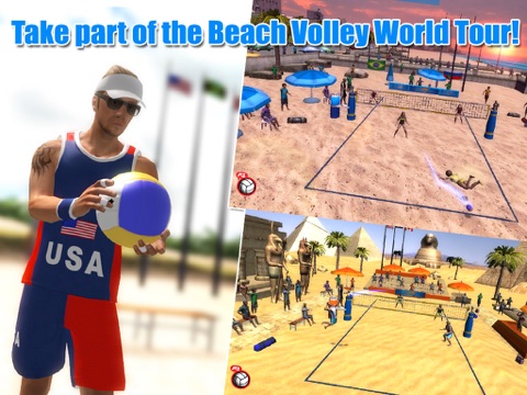 Beach Volley Motion Sensing screenshot 2