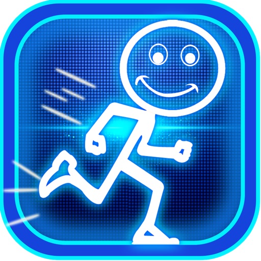 Glow Runner Adventure FREE - A Stickman Rush Challenge icon