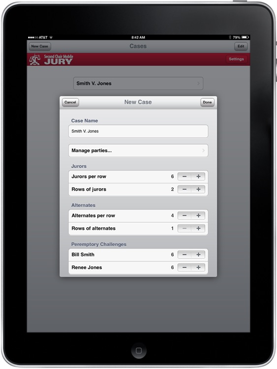 Second Chair Mobile Jury