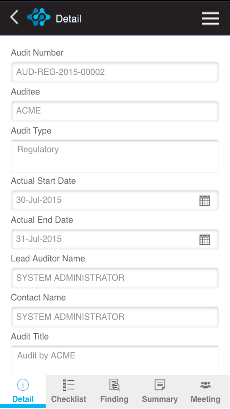 SmartSolve Mobile Audit