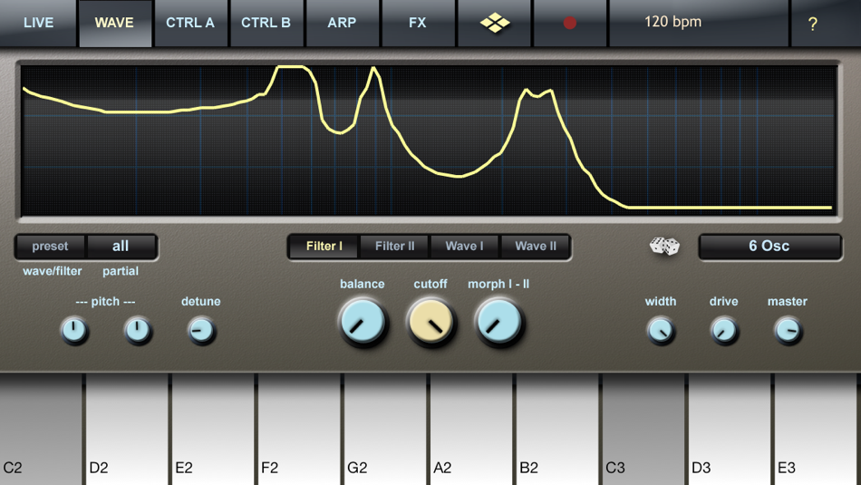 #2. Addictive microSynth (iOS) Podle: Harry Gohs