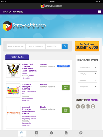 Screenshot #4 pour Sarawak-Jobs