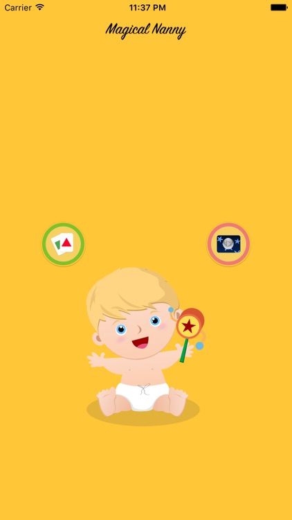 Magical Nanny - Nursery Rhymes Toddler Flashcards for Apple Watch screenshot-0