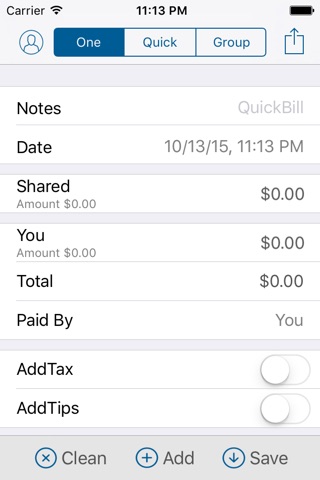 QuickBill screenshot 3