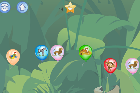 Baby Balloons Jungle screenshot 2