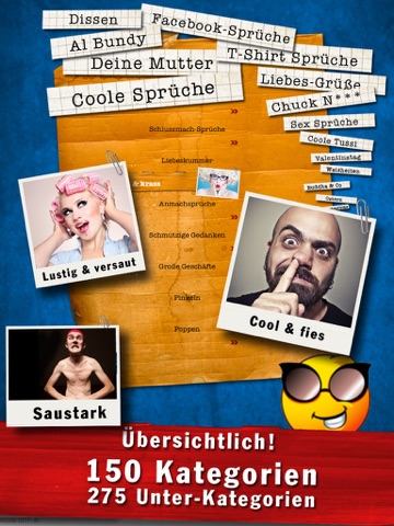 Screenshot #5 pour 85.000 coole Sprüche und Witze - Lustige Zitate & Grüße