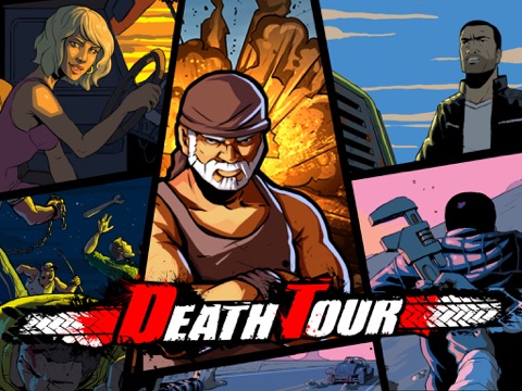 Death Tour - Racing Action 3D Game with Awesome Hot Sport Classic Cars and Epic Gunsのおすすめ画像1