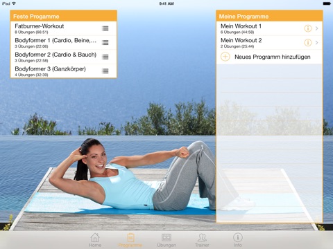 Fit For Fun Fatburner Workout HD screenshot 2