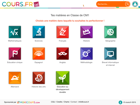 Screenshot #4 pour Cours.fr CM1