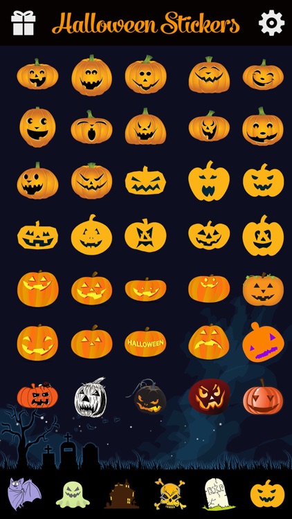 Halloween Emoji - Add Scary Ghost & Zombie Emoticon Stickers to Messages for Greetings screenshot-3