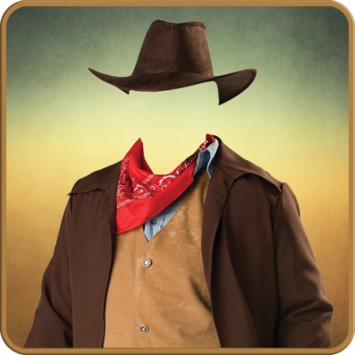 Cowboy Photo Montage icon