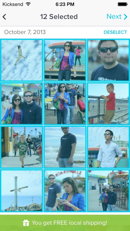 Kicksend: Send & Print Photo Albums, Instagram Pictures, and Your Edited Photos with Effects & Filters screenshot-3