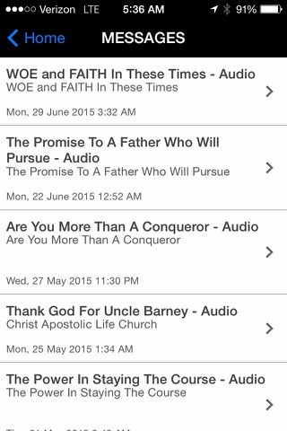 Christ Apostolic Life Church screenshot 3