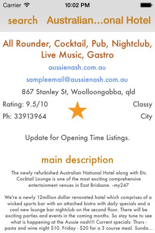 Brissy Bars screenshot 3