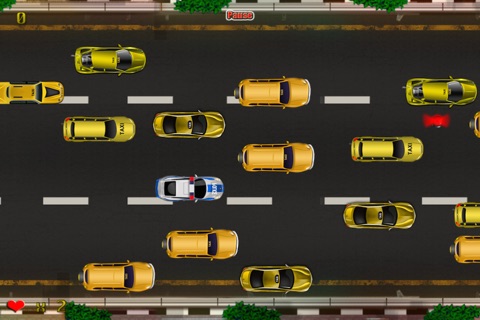 Police Emergency Vehicle Car Rush : The New-York Taxi Traffic Jam Madness - Free Edition screenshot 3