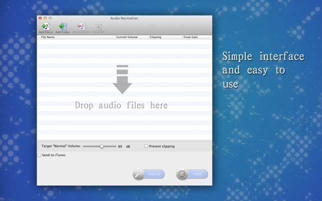 Audio Normalizer - Mp3 Gain in de Mac App Store