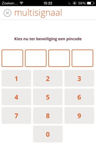 MULTIsignaal Verwijsindex screenshot 2