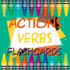 Activities of Actions Verbs Flashcards - coloring pages for kids