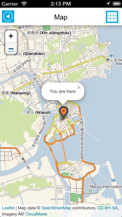 Macau - Macao offline map, guide, hotels & flights