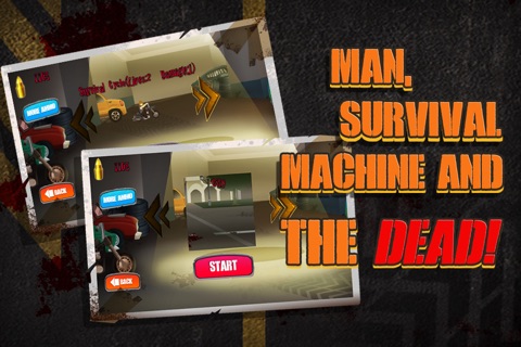 Zombie Survival Machine Free: Cars And Guns Racing screenshot 2