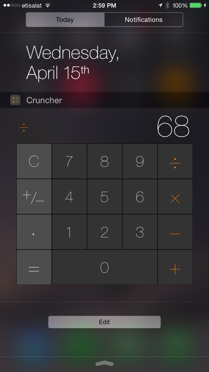 Cruncher - Watch Calculator