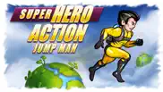 super hero action jump man - best fun adventure jumping race game iphone screenshot 1