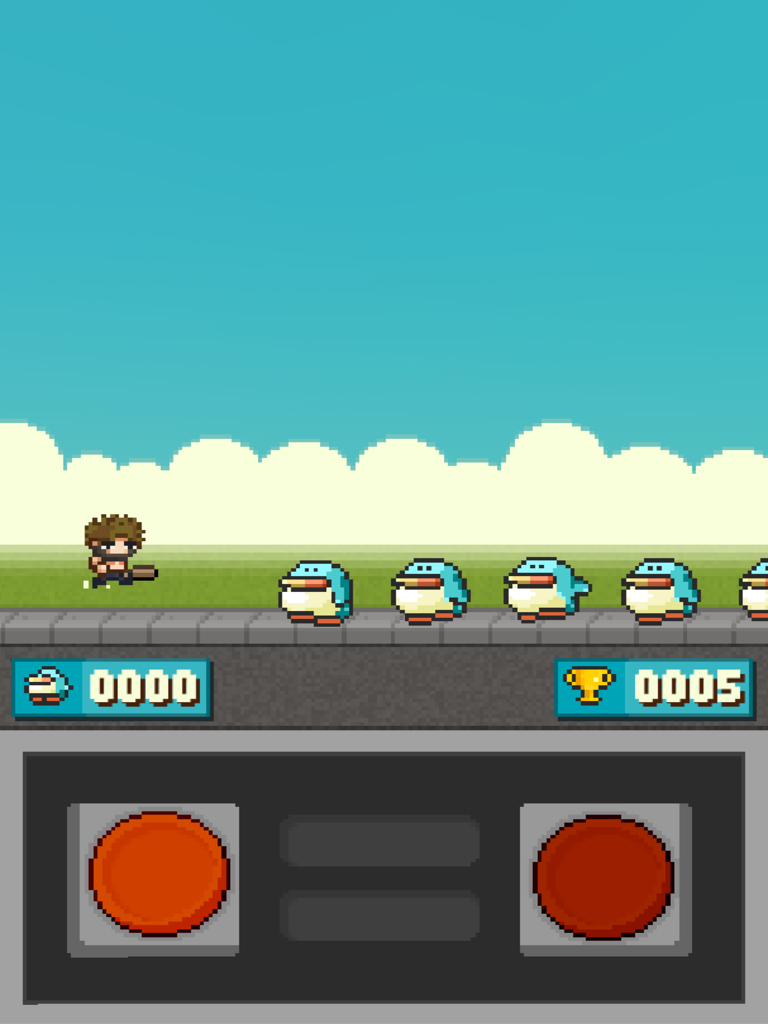 Pixel Bounce heroes Sword Survival Free Game screenshot 4