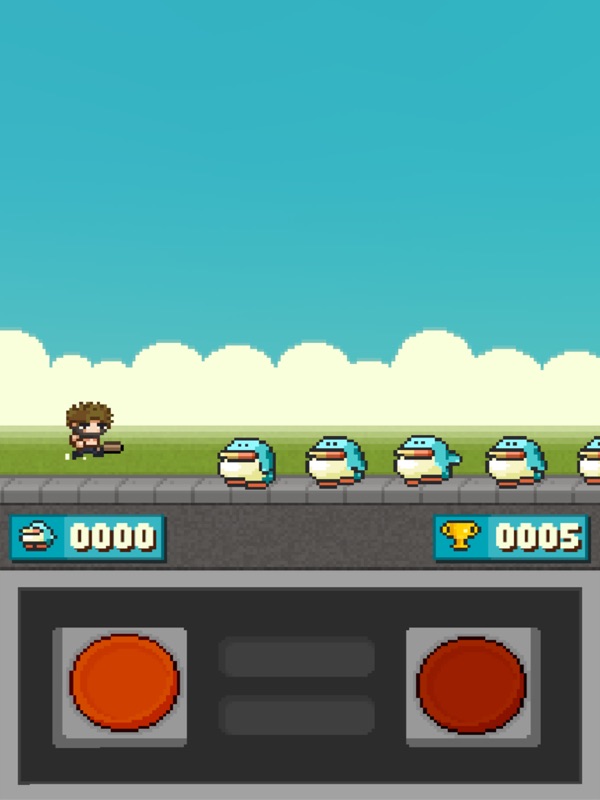 Pixel Bounce heroes Sword Survival Free Game screenshot 4