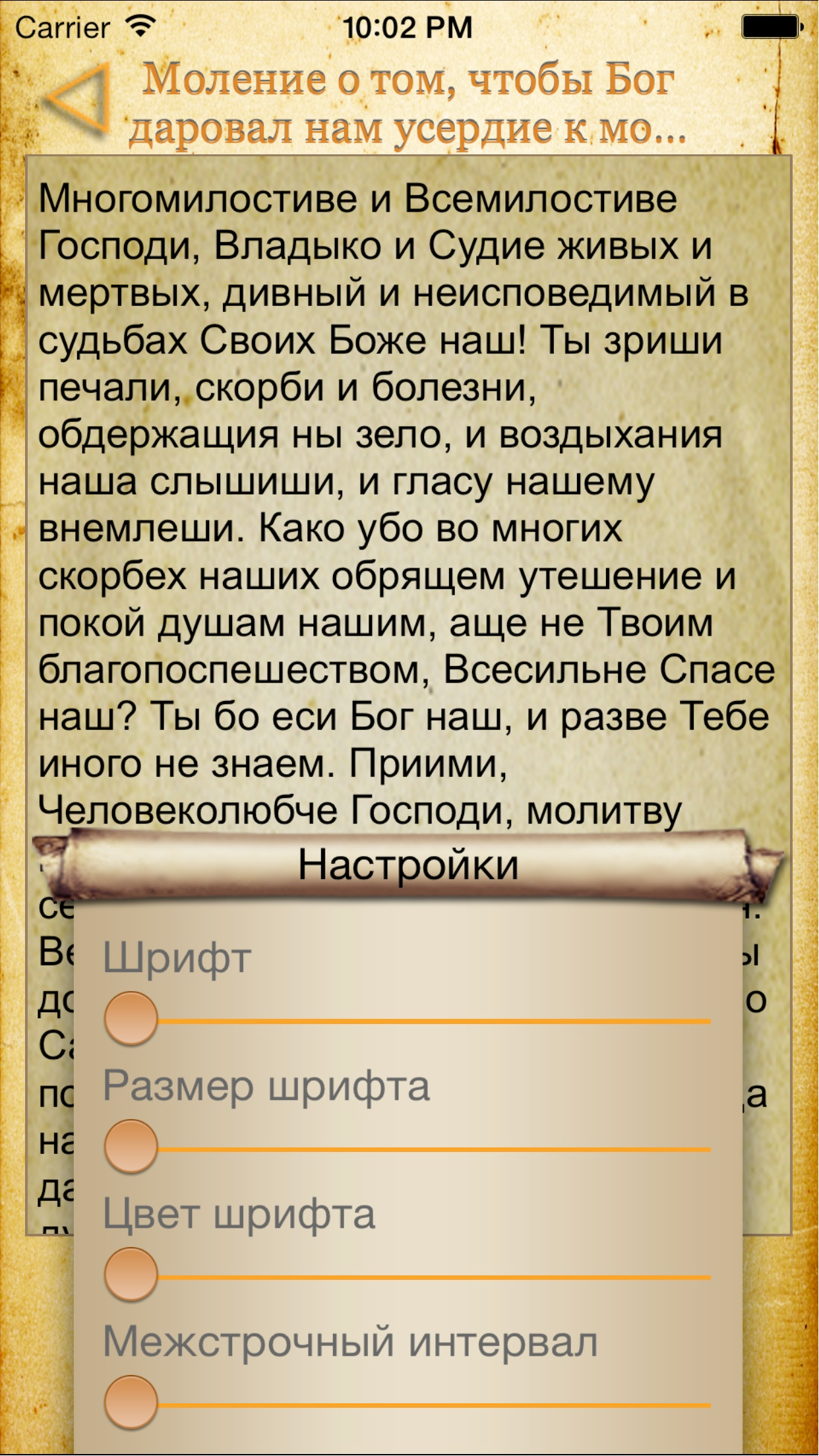 Православный Молитвослов + screenshot 4