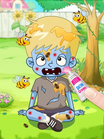 Halloween Zombies Kids Doctor - Fun Halloween Games for kids! iPad screenshot