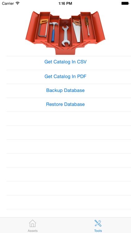 My Home Inventory, Personal Database screenshot-3