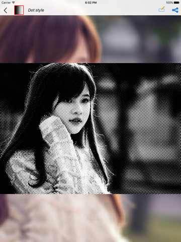 FX Halftone Stencil iPad screenshot 5 - Photo & Video app