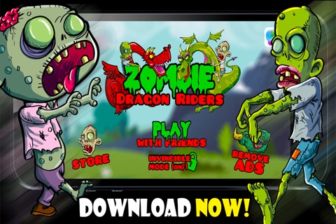 A Zombie Dragon Rider in The City : FREE Flying & Shooting Multiplayer Games - By Dead Cool Appsのおすすめ画像5