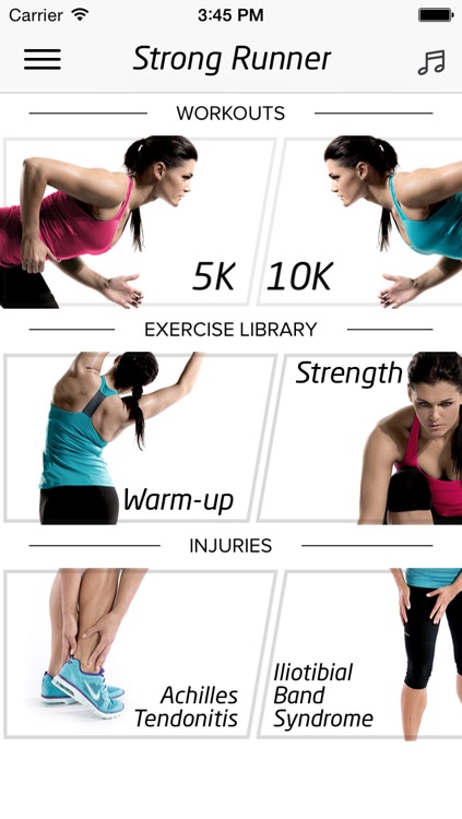 Strong Runner - Personal Running Trainer App for 5K and 10K Plans- Warm-up, Strenght and Stretching Video Workout Training Program for Runners