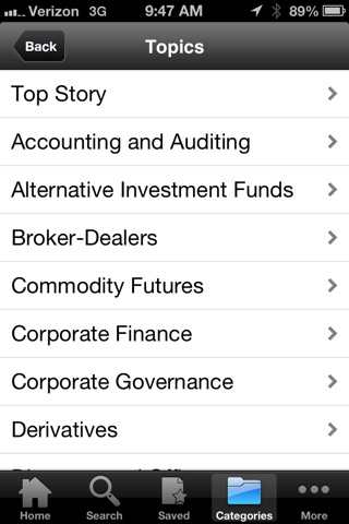 Securities Regulation Daily screenshot 3