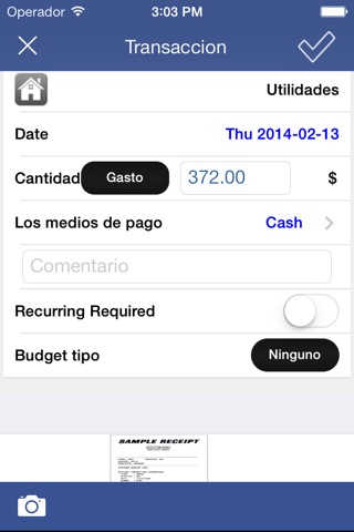 Expense Tracker & Easy Budget screenshot 2